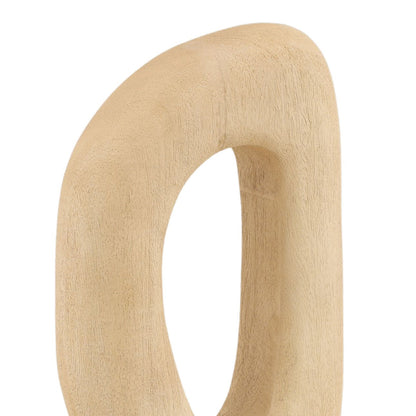 Natural Mango Wood Sculpture 7.5 in Wide