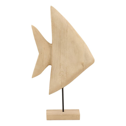 Natural Mango Wood Sculpture 11 in Wide
