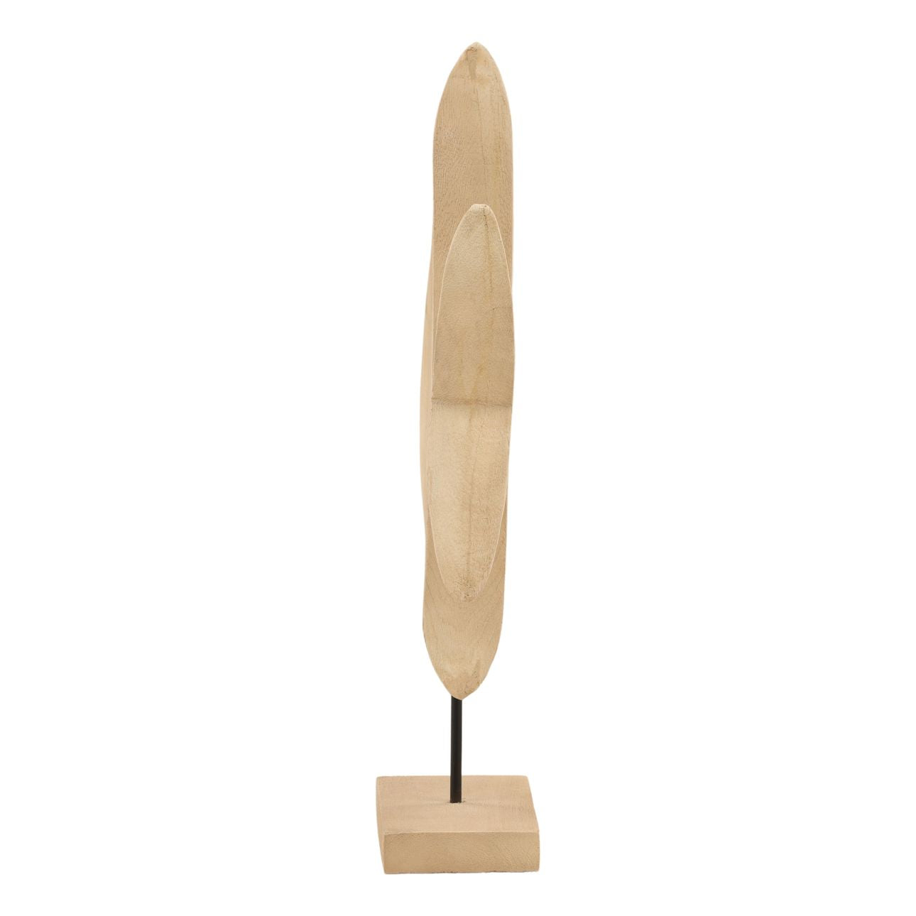 Natural Mango Wood Sculpture 11 in Wide