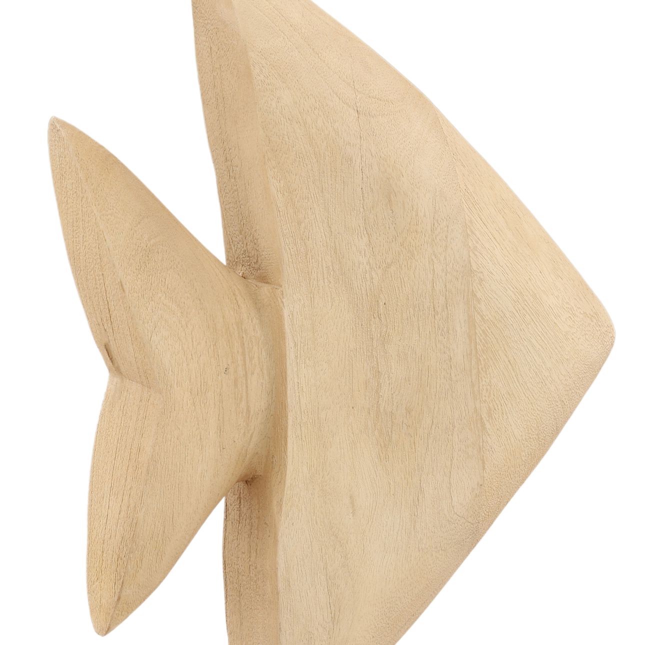 Natural Mango Wood Sculpture 11 in Wide