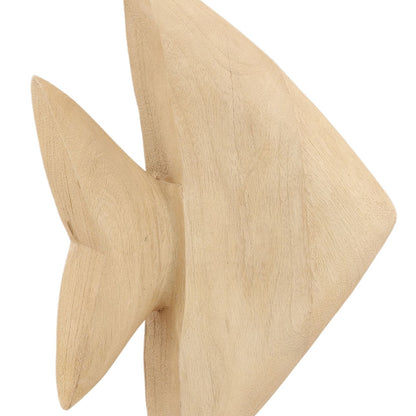 Natural Mango Wood Sculpture 11 in Wide