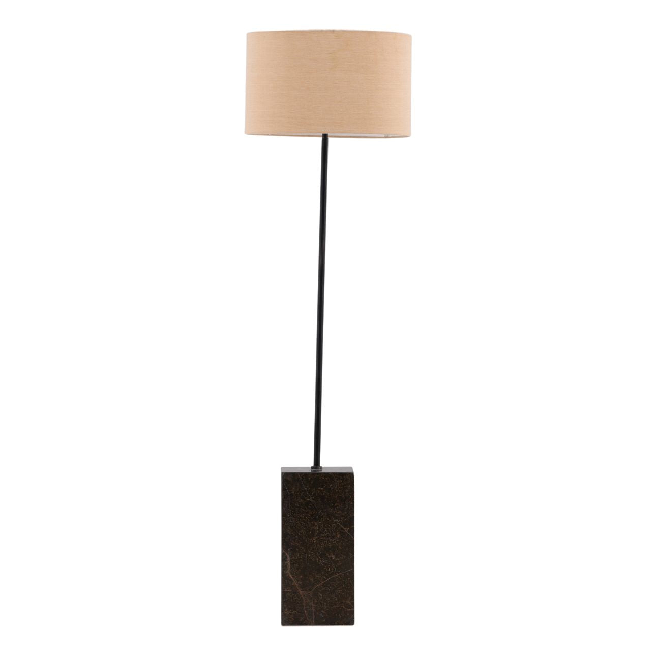 Green Forest Marble and Chambrey Shade Lamp 18 in Wide