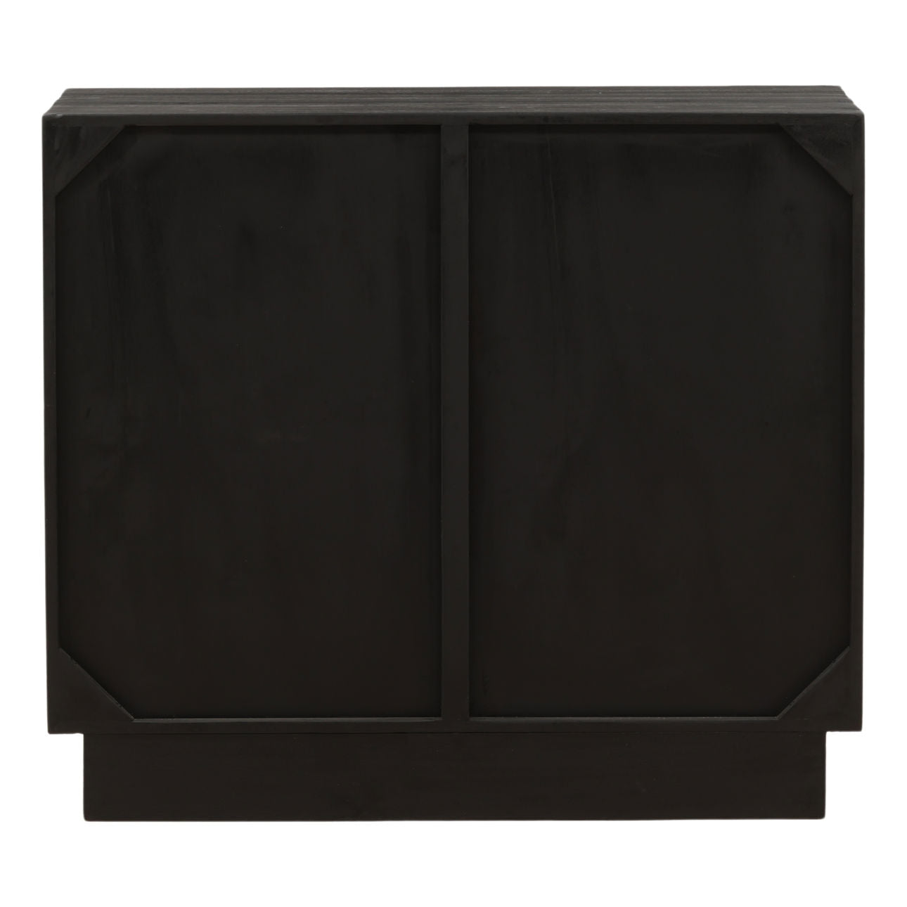 Black Mixed Exotic Wood Sideboard 36.5 in Wide