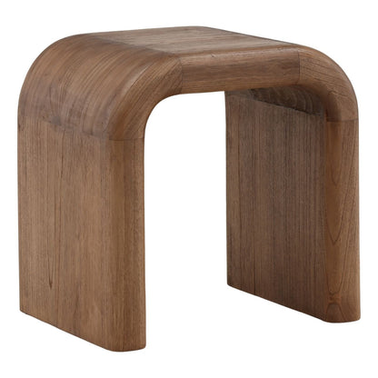 Medium Brown Mindi Wood Table 22 in Wide