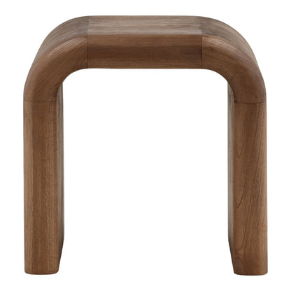 Medium Brown Mindi Wood Table 22 in Wide