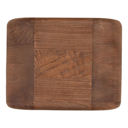 Medium Brown Mindi Wood Table 22 in Wide