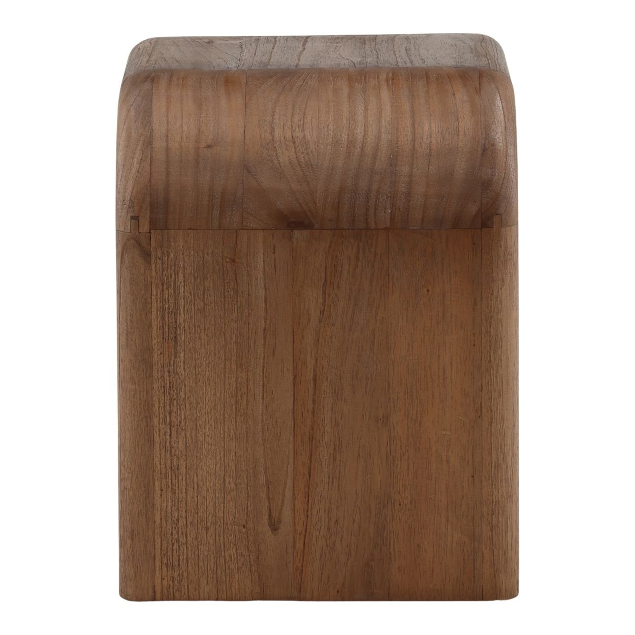 Medium Brown Mindi Wood Table 22 in Wide