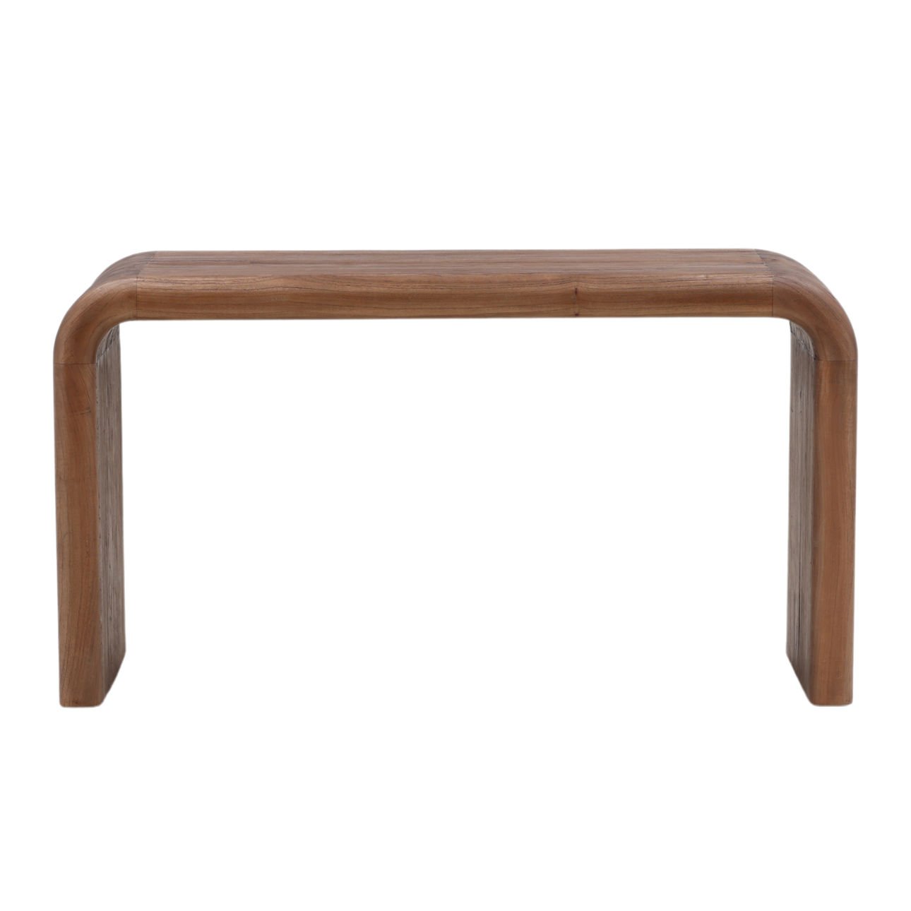 Brown Mindi Wood Desk 55 in Wide