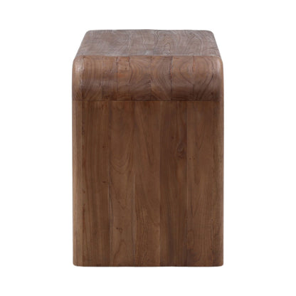 Brown Mindi Wood Desk 55 in Wide