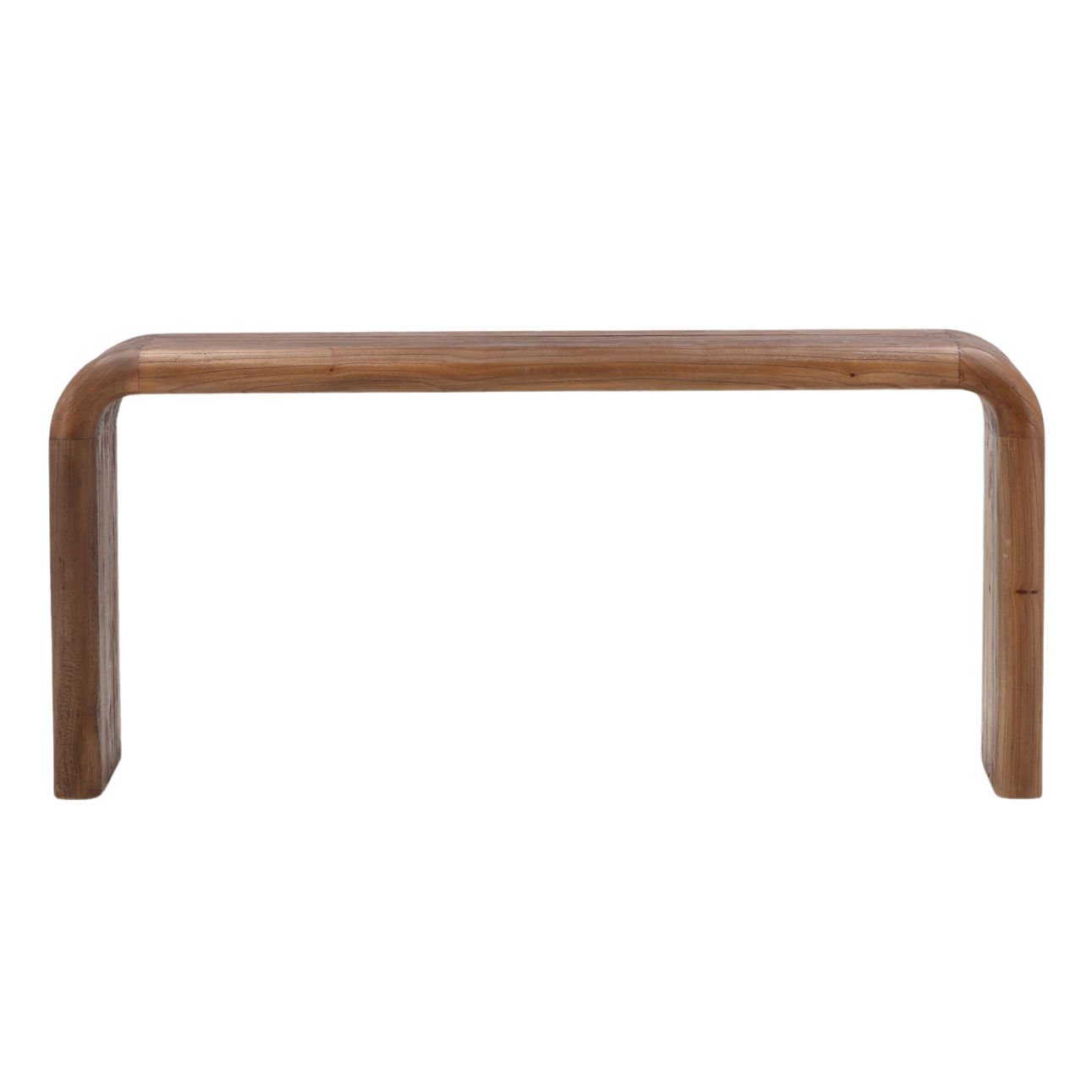 Medium Brown Mindi Wood Table 65 in Wide