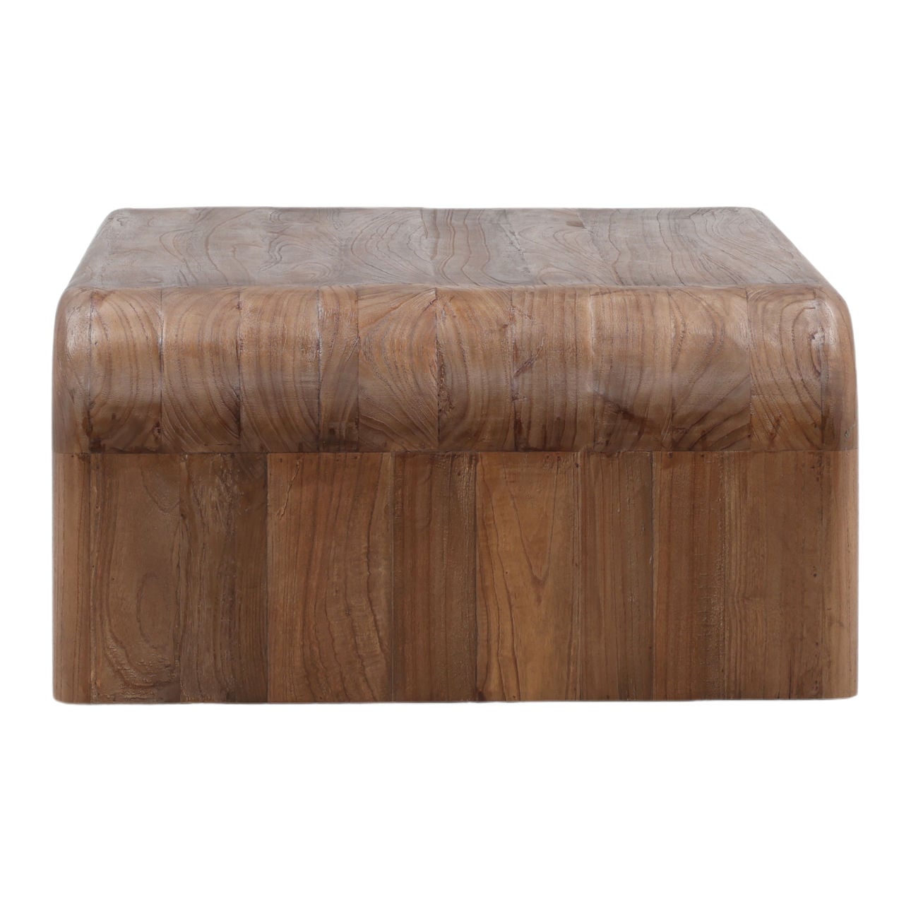 Medium Brown Mindi Wood Table 55 in Wide