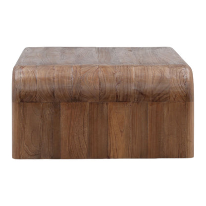 Medium Brown Mindi Wood Table 55 in Wide