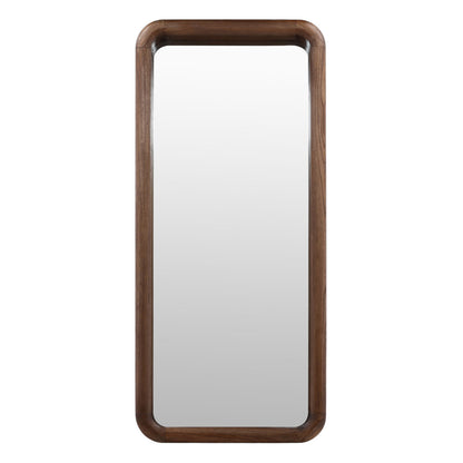 Brown Mindi Wood Mirror 38 in Wide
