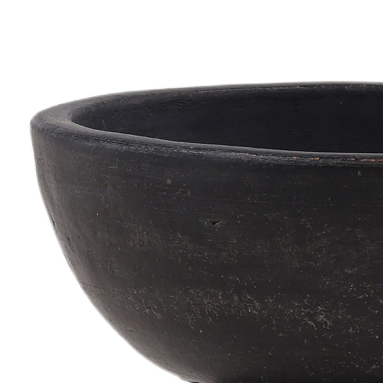 Black Terracotta of 7 in Wide