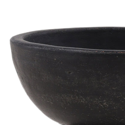Black Terracotta of 7 in Wide