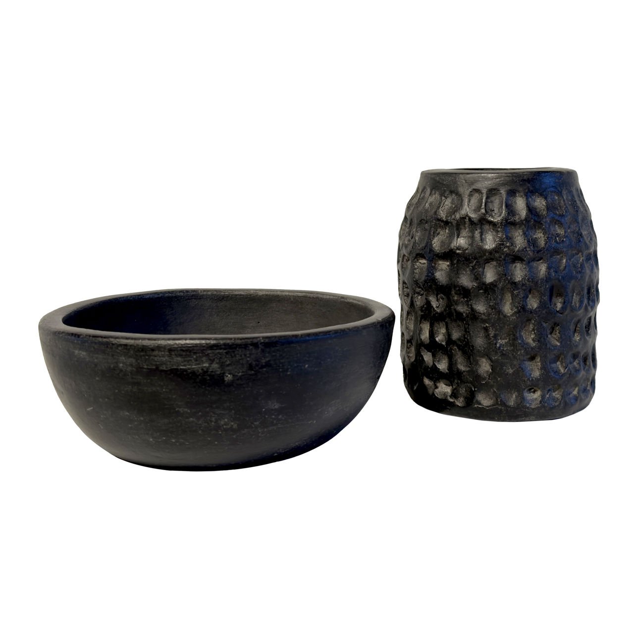 Black Terracotta of 7 in Wide
