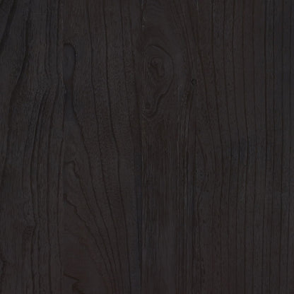 Dark Brown Mindi Wood Console 65 in Wide
