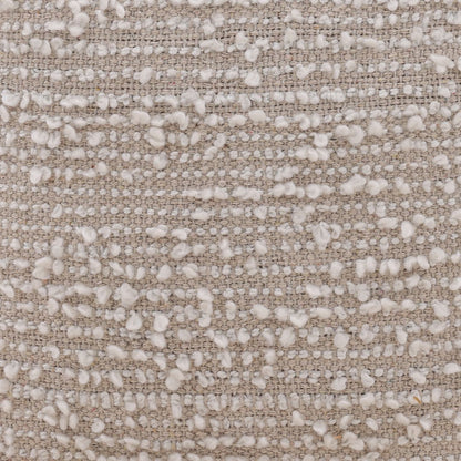 Natural Tones Handwoven Poly Yarn Pouf 16 in Wide