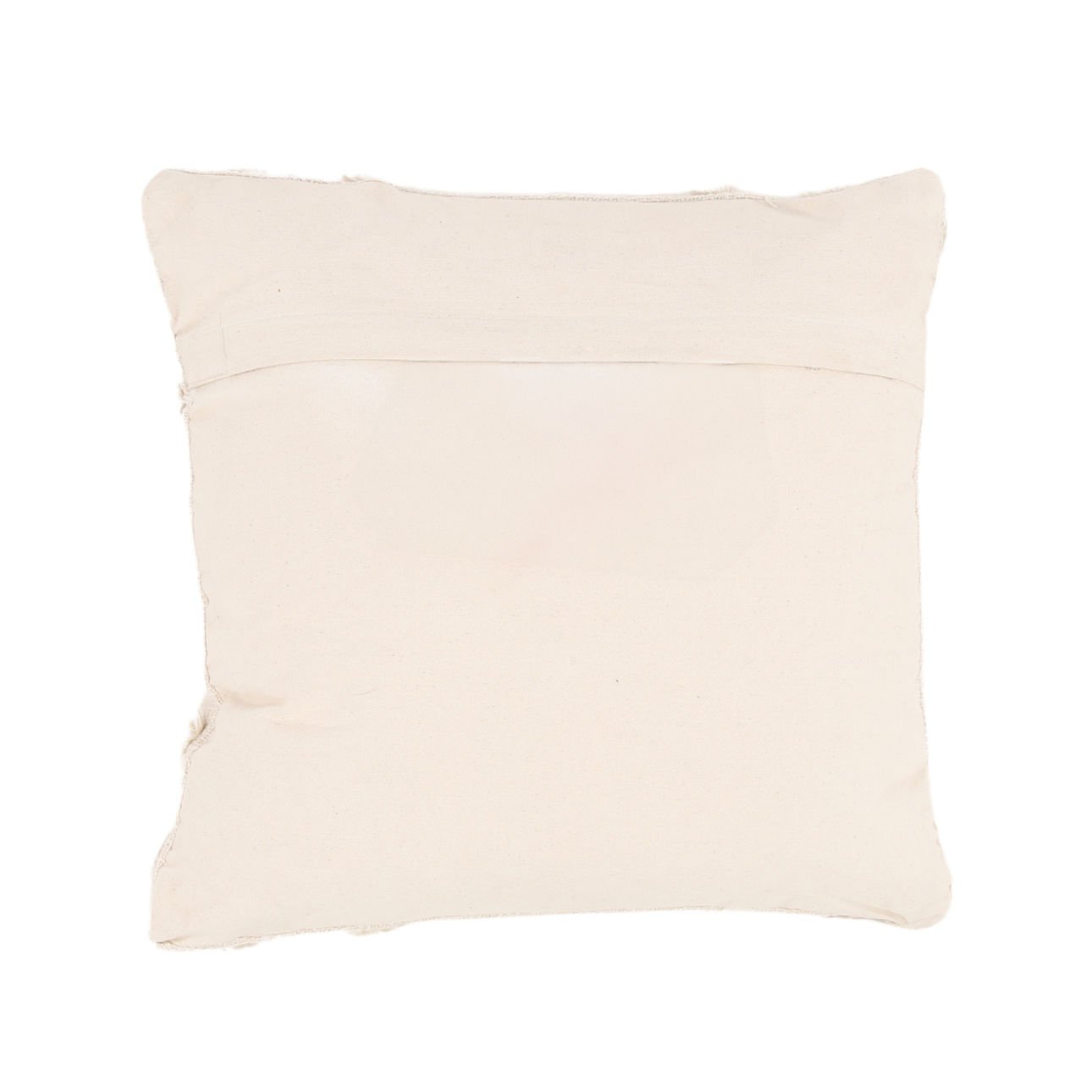 Natural Handwoven Cotton Pillow 20 in Wide
