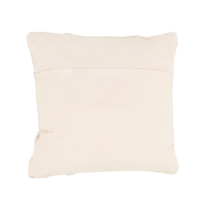 Natural Handwoven Cotton Pillow 20 in Wide