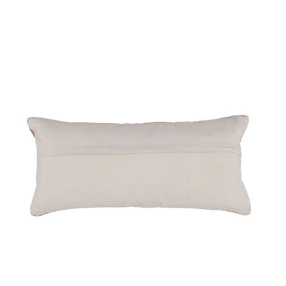 Terracotta Handwoven PET Yarn Pillow 14 in Wide