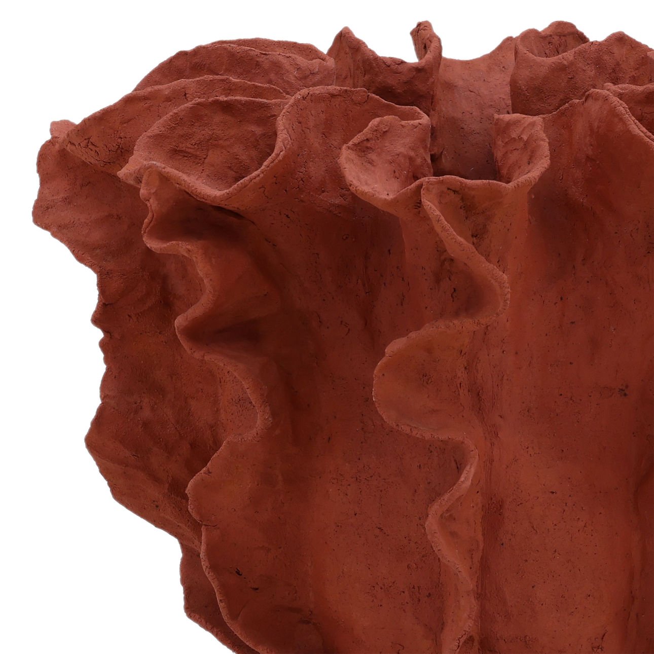 Terracotta Terracotta Bowl 16 in Wide