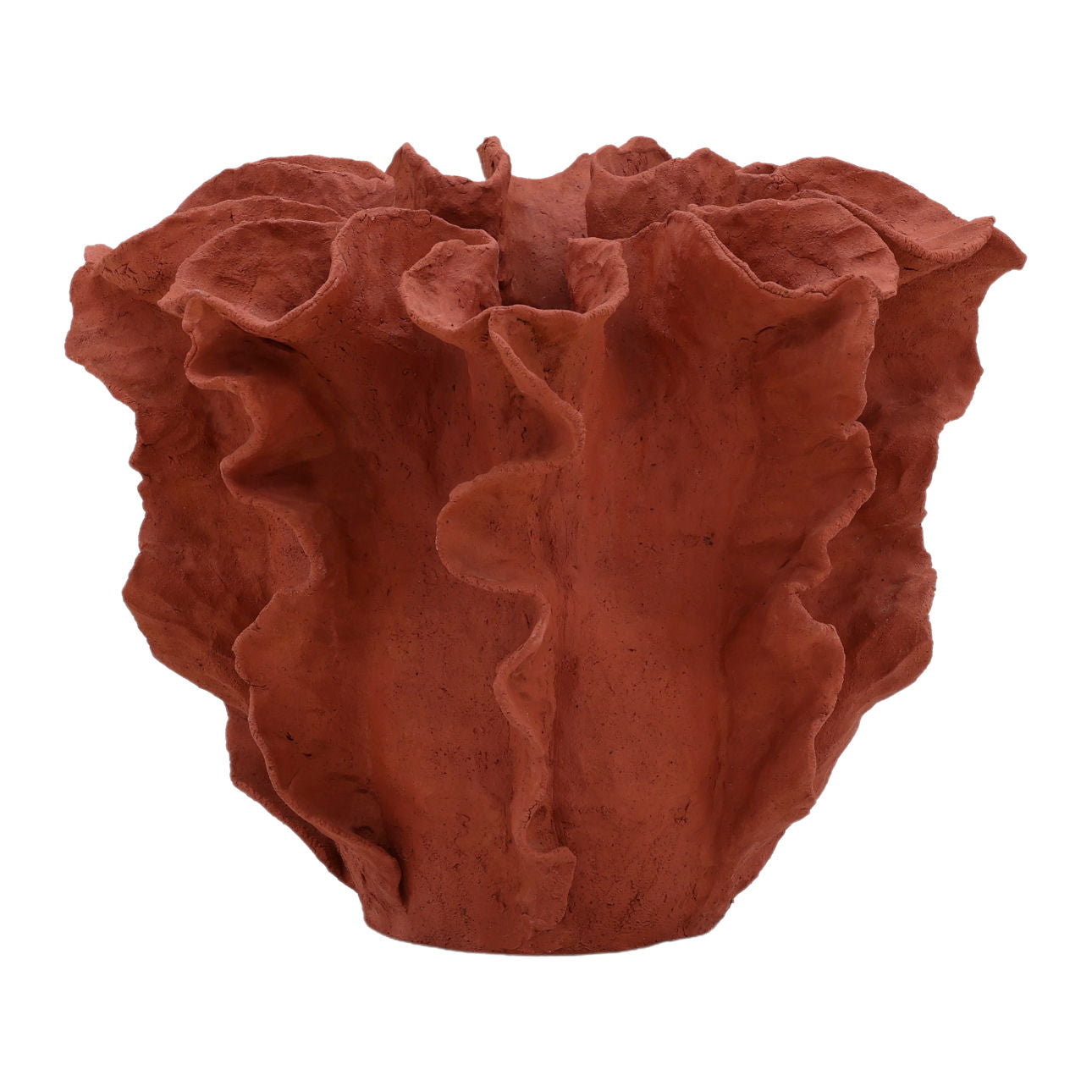 Terracotta Terracotta Bowl 16 in Wide