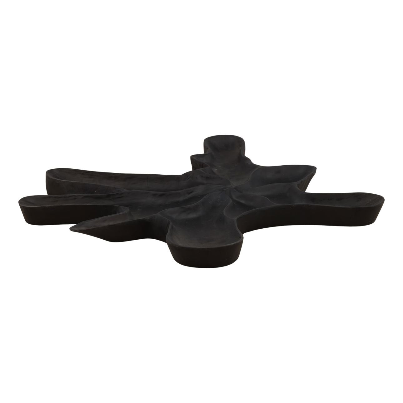 Natural Teak Wood Tray 31 in Wide