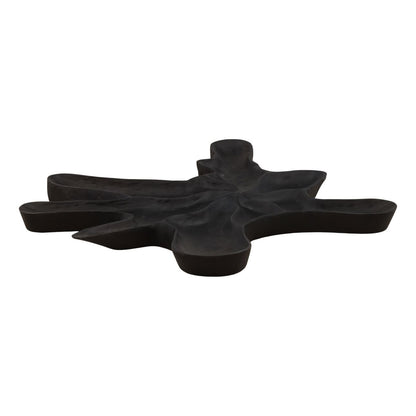 Natural Teak Wood Tray 31 in Wide