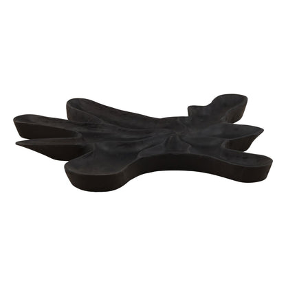 Natural Teak Wood Tray 31 in Wide