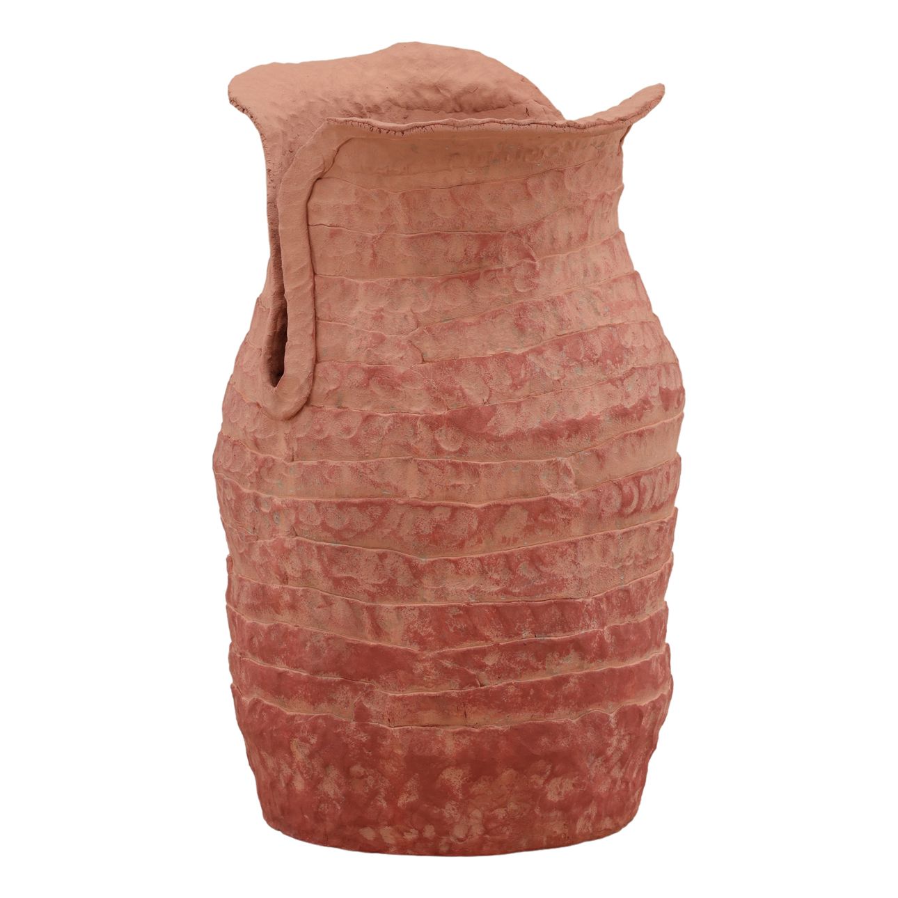 Rose Terracotta Vase 12 in Wide
