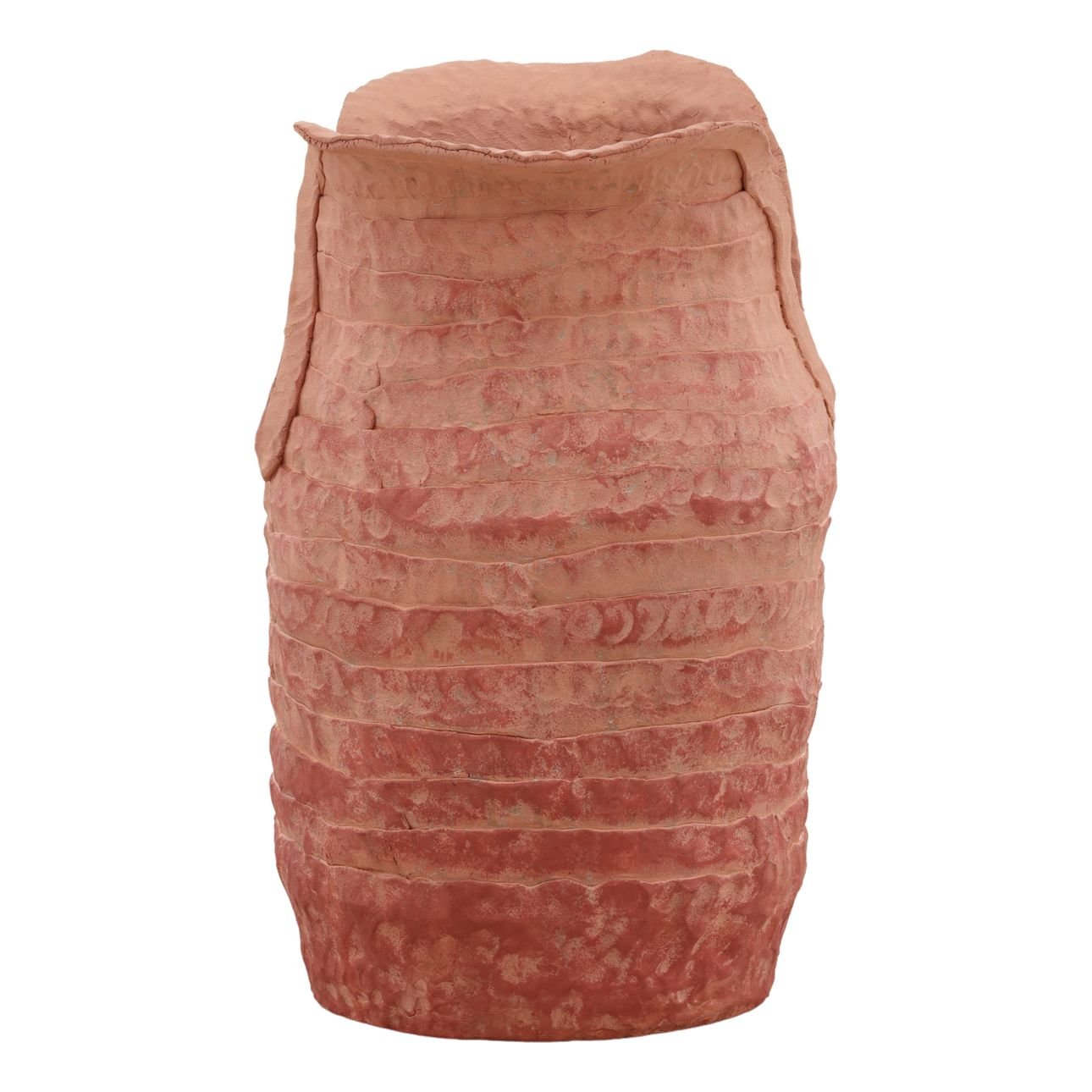 Rose Terracotta Vase 12 in Wide