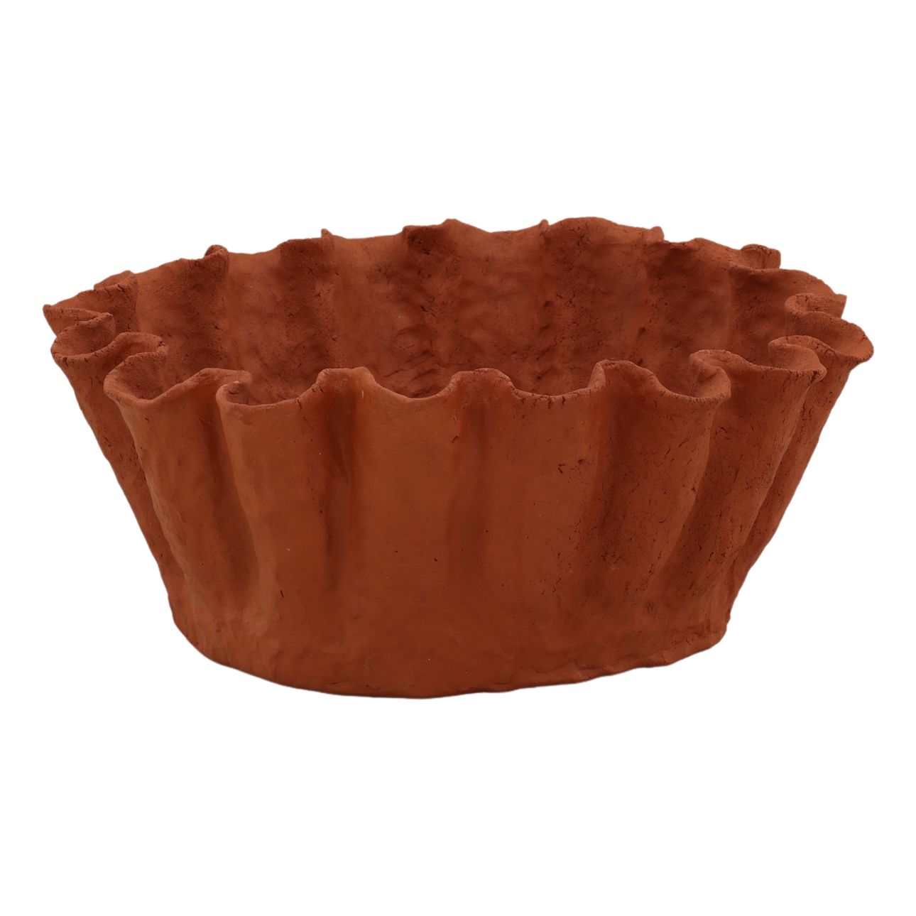 Natural Terracotta Bowl 15 in Wide