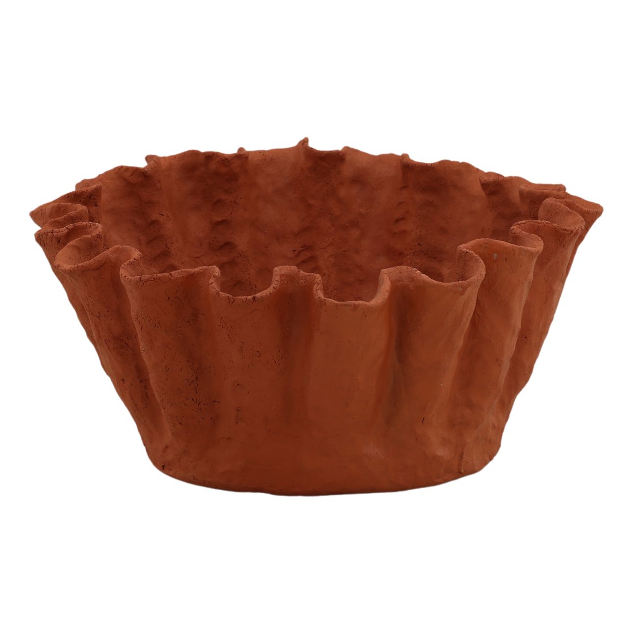 Natural Terracotta Bowl 15 in Wide