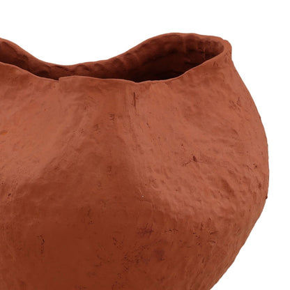 Natural Terracotta Vase 14.5 in Wide