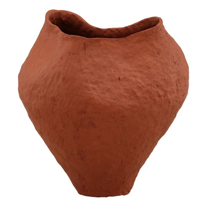 Natural Terracotta Vase 14.5 in Wide
