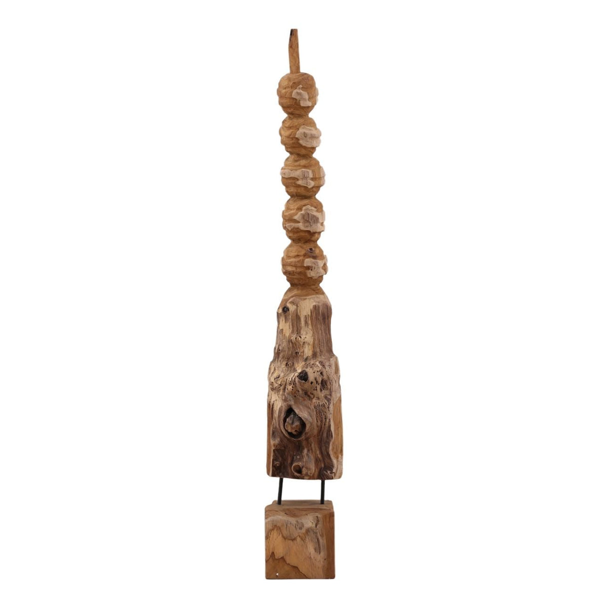 Elevated Teak Wood Wall Decor