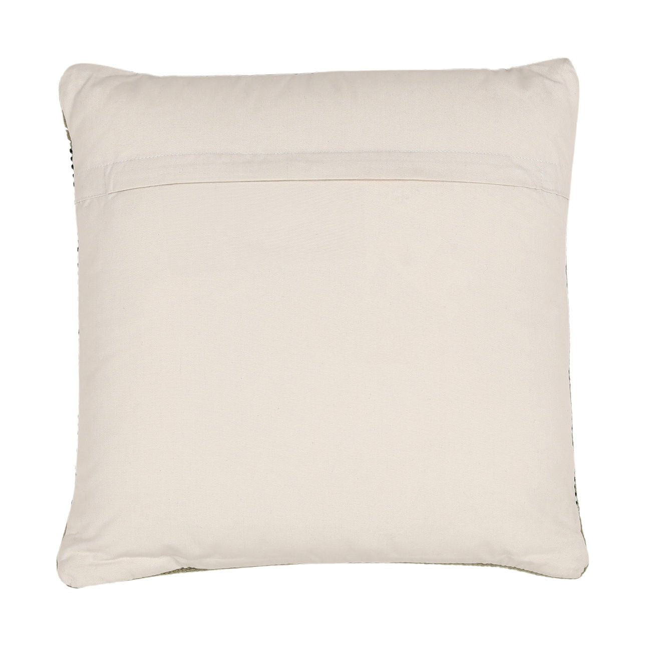 Olive Handwoven PET Yarn Pillow 21 in Wide