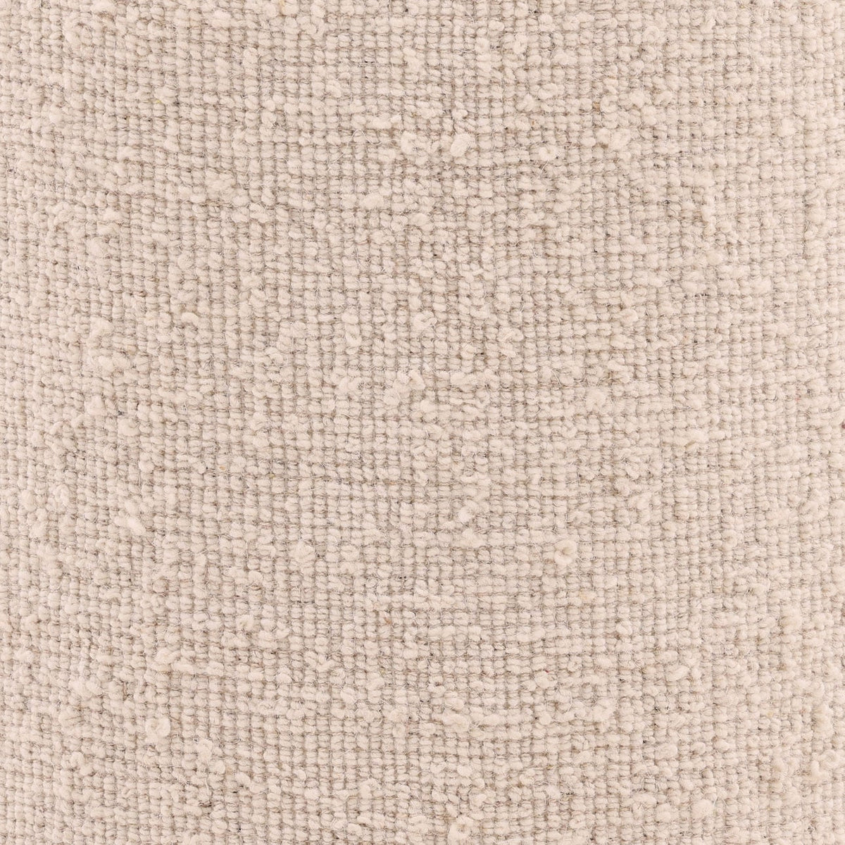 Refined Handwoven Wool Blend and Wood Home Accent