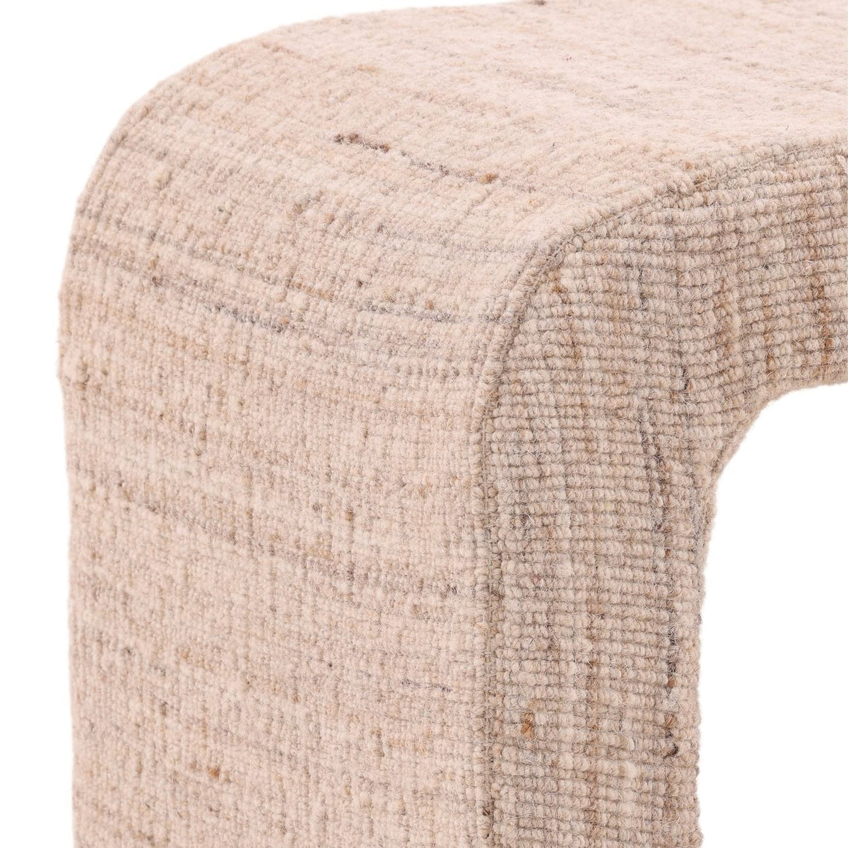 Crafted Handwoven Wool Blend Home Accent