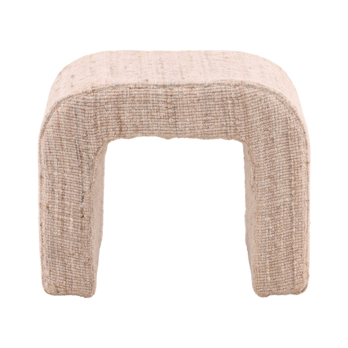 Crafted Handwoven Wool Blend Home Accent