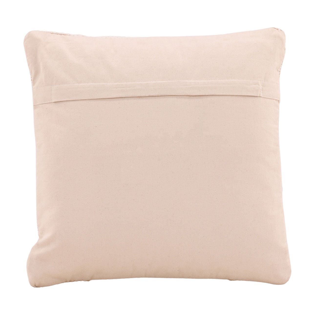 Natural and Ivory Handwoven Wool and Jute Pillow 20 in Wide