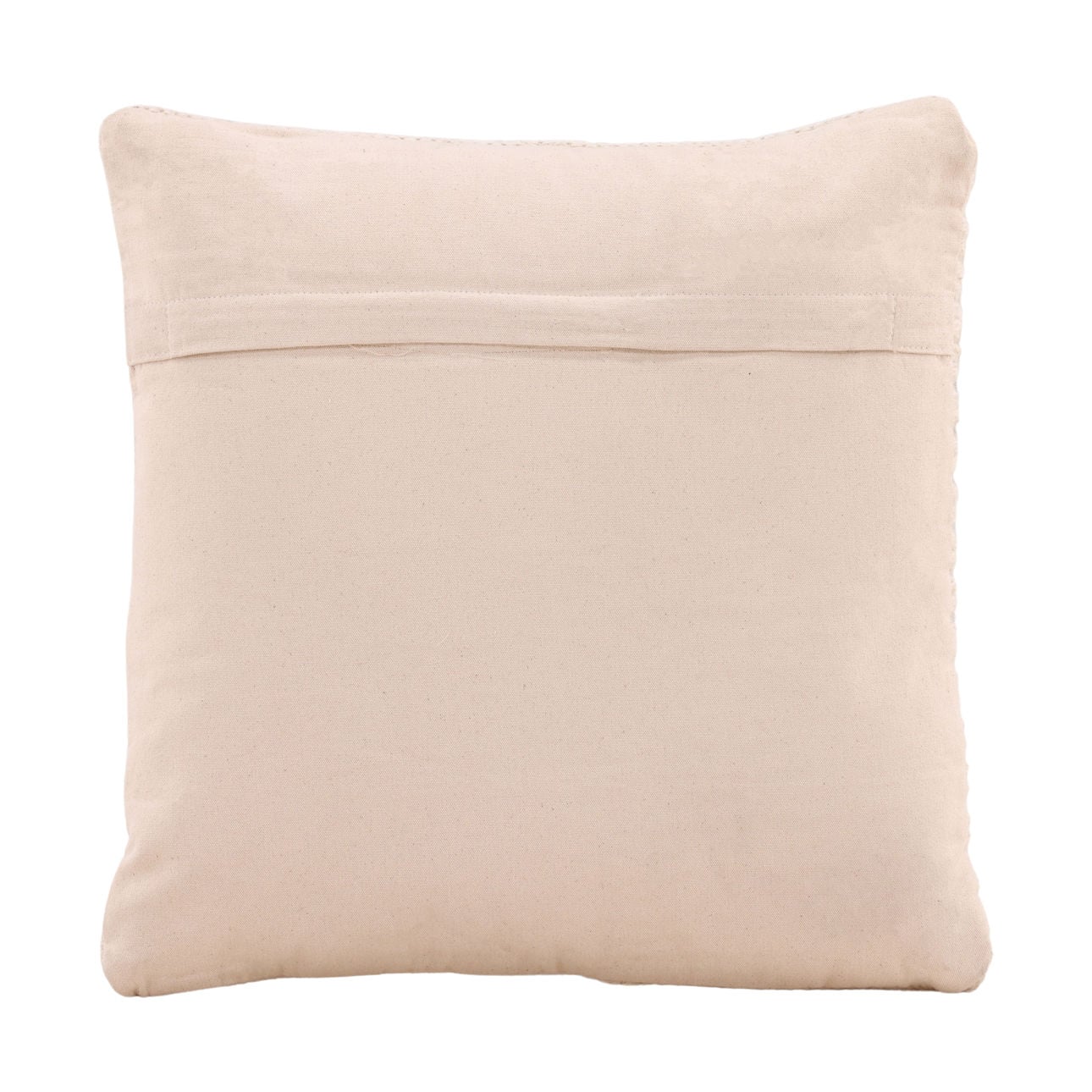 Ivory Handwoven Wool Blend Cover Pillow 20 in Wide