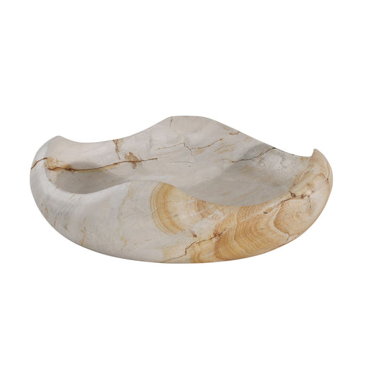 Natural Palimanan Stone Bowl 12.5 in Wide