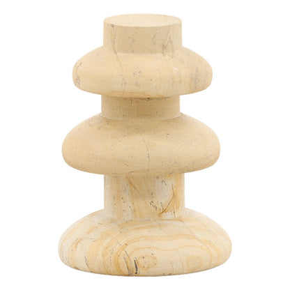 Natural Palimanan Stone Sculpture 7 in Wide
