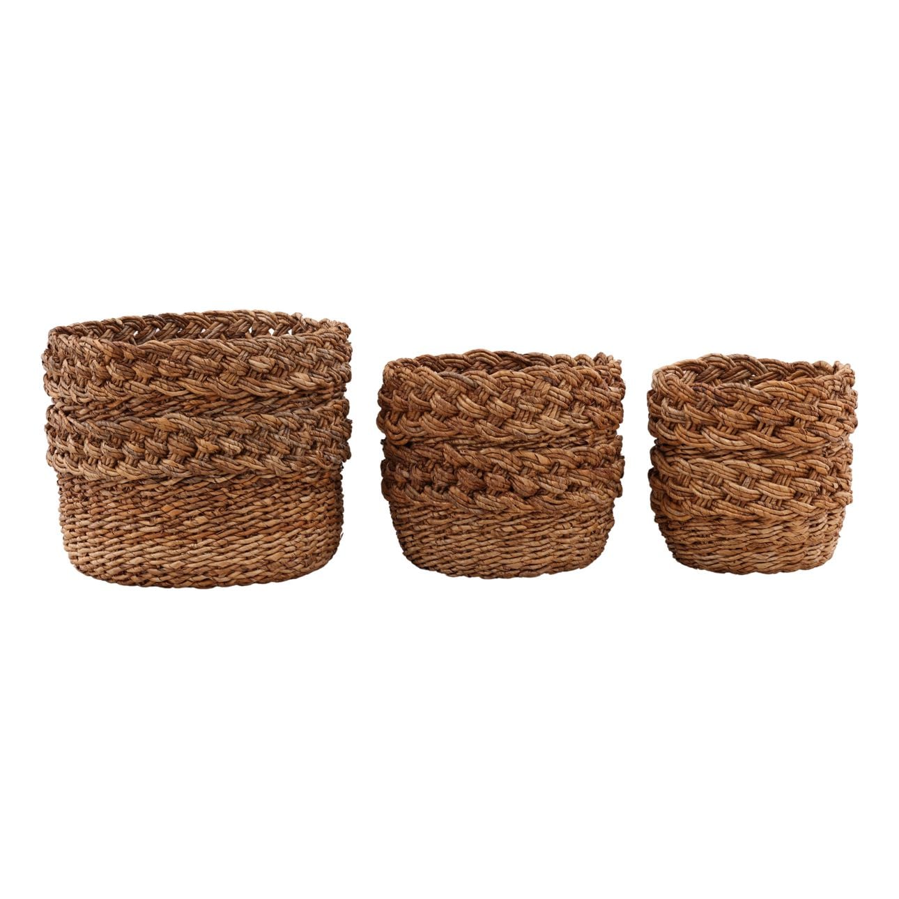 Natural Woven Banana Leaf of 21 in Wide