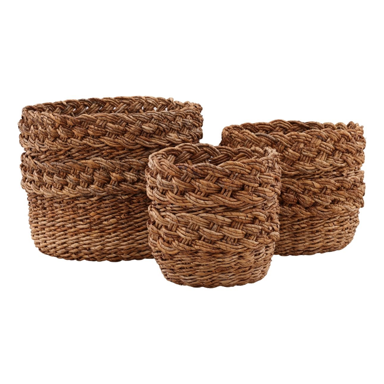 Natural Woven Banana Leaf of 21 in Wide
