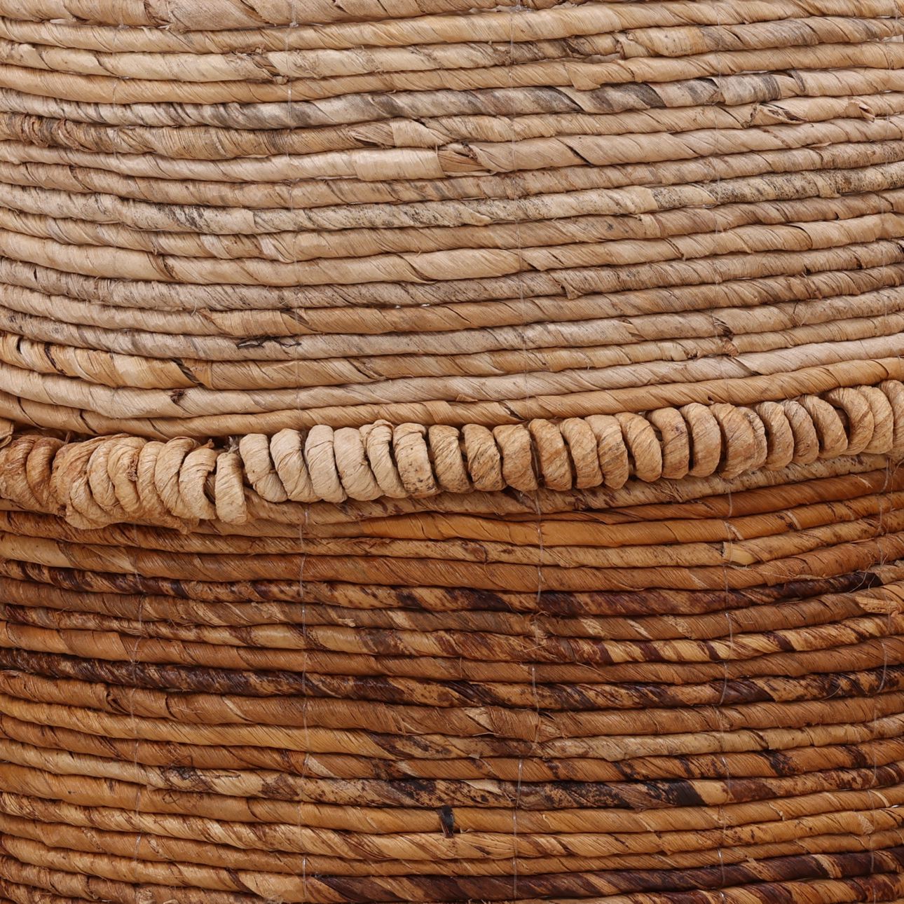 Natural Woven Banana Leaf of 19 in Wide