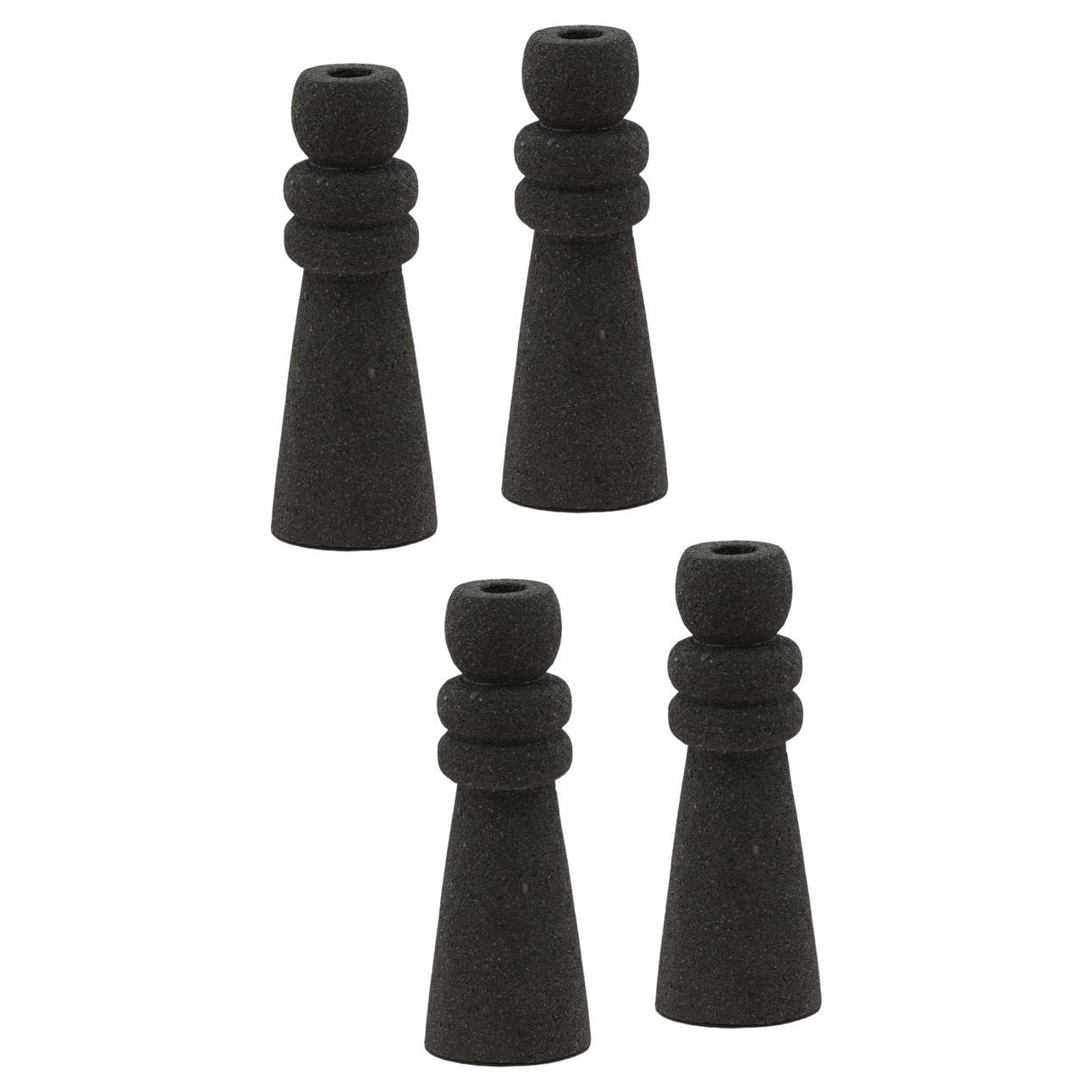 Dark Grey Lava Stone of 3.5 in Wide