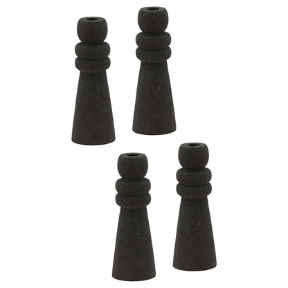 Dark Grey Lava Stone of 3.5 in Wide